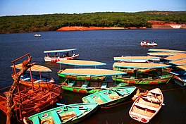 Boats On Venna Lake