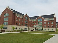 Photograph of Building 5 (formerly 8) in Heritage Halls.