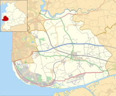 Hall Cross is located in the Borough of Fylde