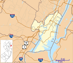 Kearny is located in Hudson County, New Jersey