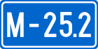 M25.2 highway shield}}