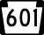 Pennsylvania Route 601 Truck marker