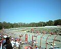 ASA race at Winchester Speedway in 2003; turn 4 and front stretch