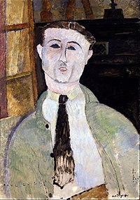 Portrait of Paul Guillaume by Amedeo Modigliani