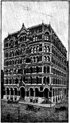 Campau Block, 1883, SW corner of Griswold and Larned. Designed by Mortimer L Smith