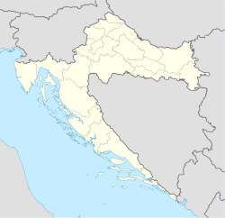 Ždralovi is located in Croatia