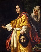 part of: Judith Holding the Head of Holofernes 