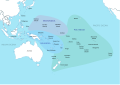 Image 12Micronesia is one of three major cultural areas of the Pacific Ocean islands, along with Melanesia and Polynesia. (from Micronesia)