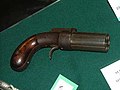 1838 pepperbox pistol French pinfire revolver