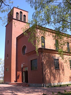 Sacred Heart church in Brodnica Górna