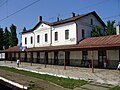 The old train station in Dolhasca
