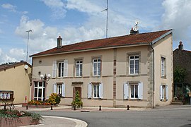 The town hall in Ménarmont
