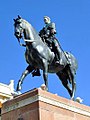 Equestrian statue to the Gran Capitán.