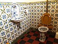 A Delftware-style toilet