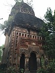 Loyada: Radhagobindajiu sikhar deul with porch in front, built in 1860.