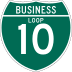 Interstate 10 Business marker