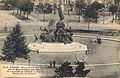Triomphe de la Republique (1899), by Jules Dalou, in Place de la Nation. (1899) The basin was demolished in the 1960s to make room for the RER, but the statues from the fountain are still there.