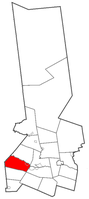 Location of Frankfort in Herkimer County