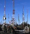 Image 1An antenna farm hosting various radio antennas on Sandia Peak near Albuquerque, New Mexico, US (from Radio)