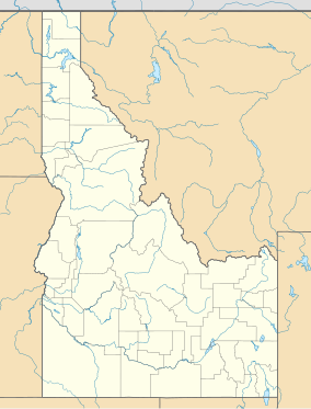 Map showing the location of Hobo Cedar Grove Botanical Area