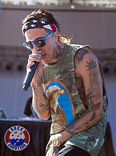 Musician Yelawolf performing in 2012.