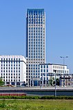 Unity Tower upon completion, 2020