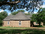 The foundations to the church were laid in 1830 by Robert Moffat. The town of Kuruman is situated 221 km north-west of Kimberley. Moffat’s Church stands in the grounds of the Seodin School 5 km north of the town. At the beginning of the 19th century Type of site: Church Current use: Church. One of the most important historical sites in the Northern Cape. Robert Moffat preached at the church.