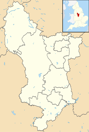 WikiProject Derbyshire is located in Derbyshire