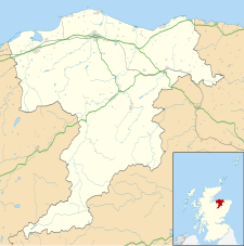 Leanchoil Hospital is located in Moray