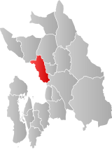 Nittedal within Akershus
