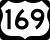 U.S. Highway 169 Alternate marker