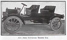 Side view of Ann Arbor Convertible Car