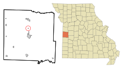 Location of Passaic, Missouri