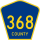 County Road 368 marker