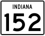 State Road 152 marker