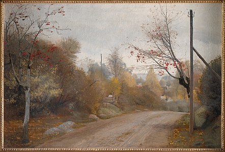 Road near Maagenstrup (1888)