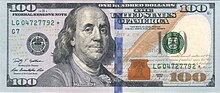 Thumbnail for United States one-hundred-dollar bill