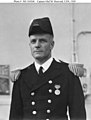 Hustvedt as a captain in full dress uniform in 1939