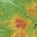 Taisetsu Volcano Group Relief Map, SRTM-1.jpg