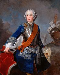 Fredrick II, later "the Great", as crown prince (c. 1736)