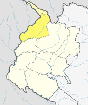 Location of Darchula District