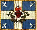 The Carillon-Sacré-Coeur: flag waved by French Canadian Catholics until the 1950s.