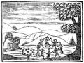 Image 16Woodcut of a fairy-circle from a 17th-century chapbook (from Chapbook)