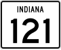 State Road 121 marker