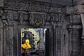 Ornate lintel over entrance into sanctum in Lakshmi Devi temple at Doddagaddavalli