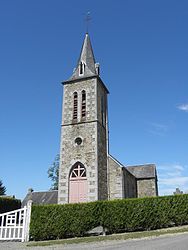 The church of Saint-Brice