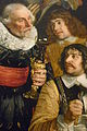 Detail from Banquet of the Amsterdam Civic Guard in Celebration of the Peace of Münster