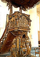 Many of the most elaborate Catholic pulpits are from Baroque Belgium