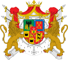 Coat of Arms of Francisco Manuel Rui-Gómez as Marquess of San Isidro (1847-1885)