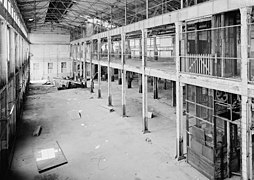 Interior of the machine shop in 2002